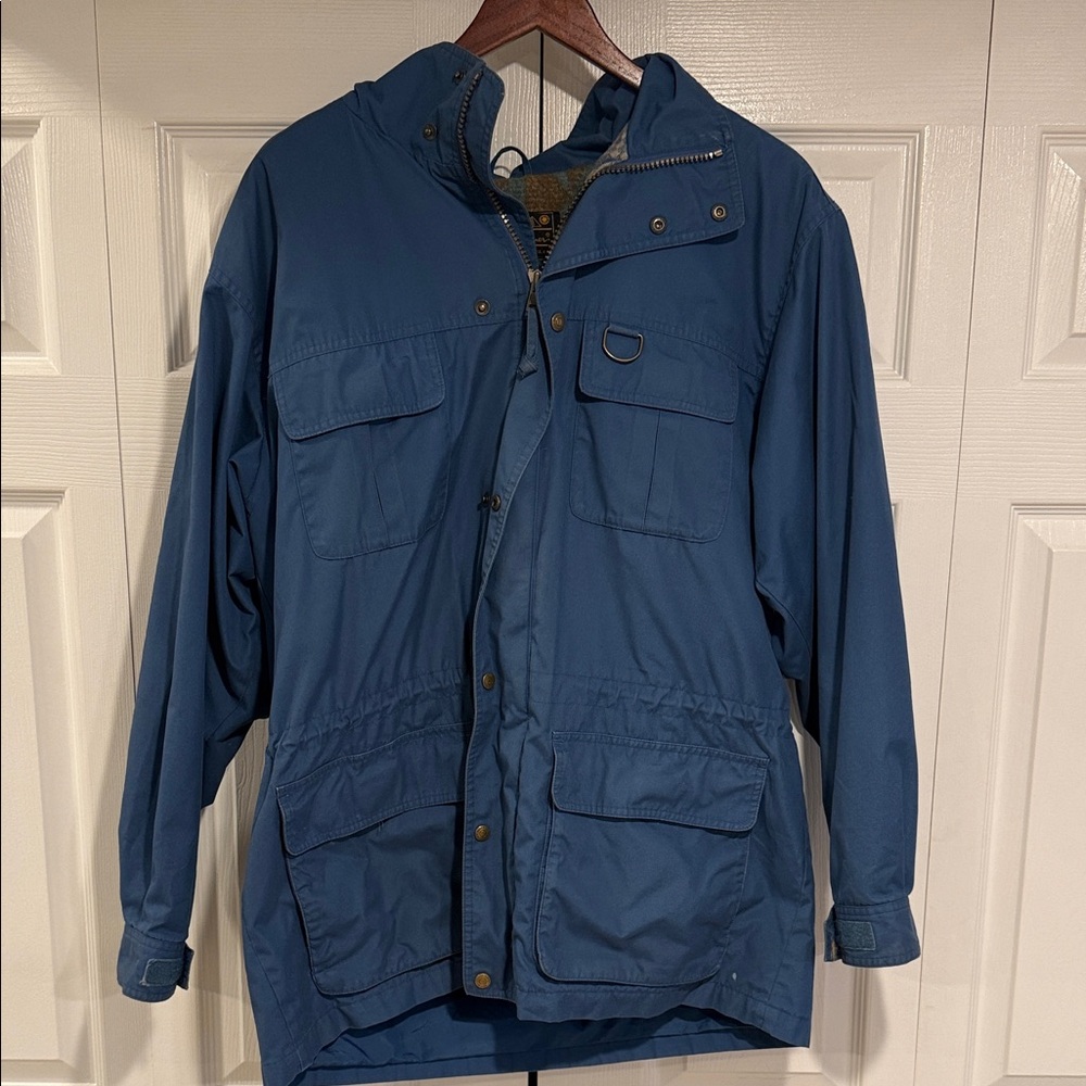 Eddie Bauer Men's Deep Blue Military Jacket